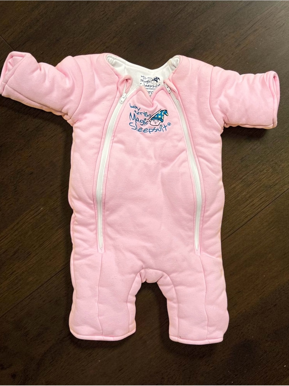 Baby Merlin’s Magic Sleepsuit - Pink Infant Sleep Sack Size 6-9 Months